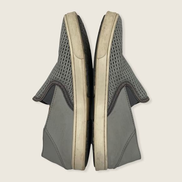 Olukai Pehuea Gray Mesh Fabric & Rubber Slip On Sneaker Flat Loafer 7.5 - Picture 6 of 9